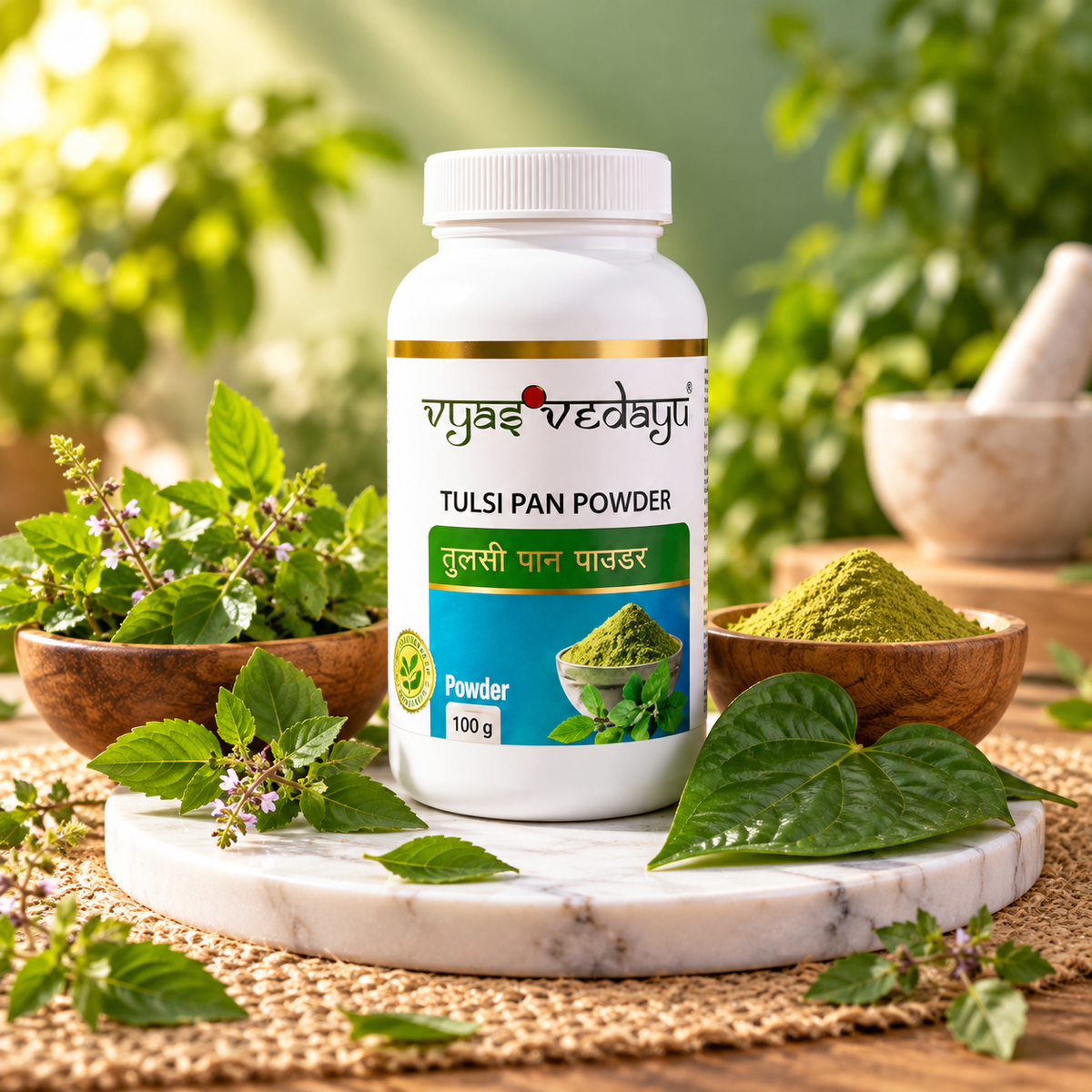 Tulsi Pan Powder